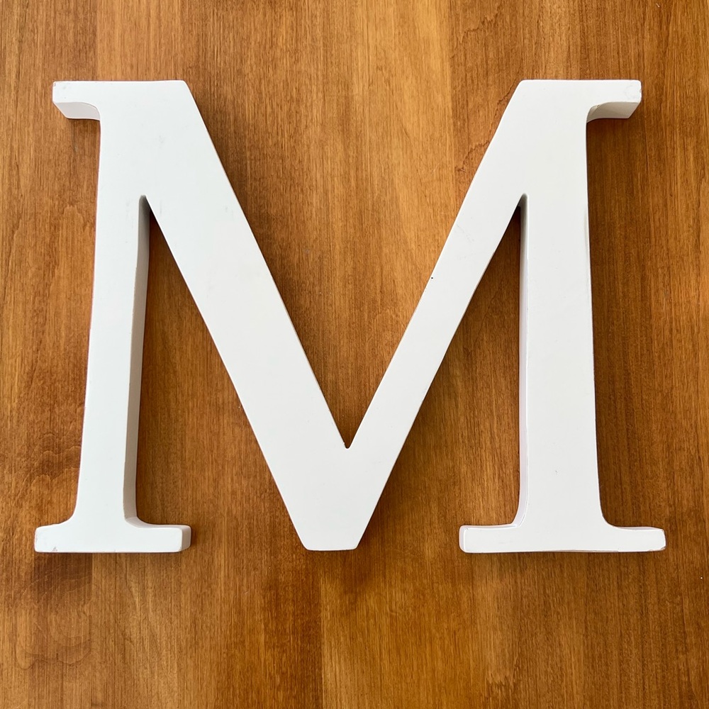Pottery Barn Kids Wall Letter “M”
